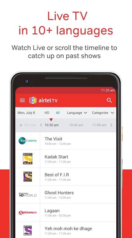 Airtel Tv For Mobile Free Download